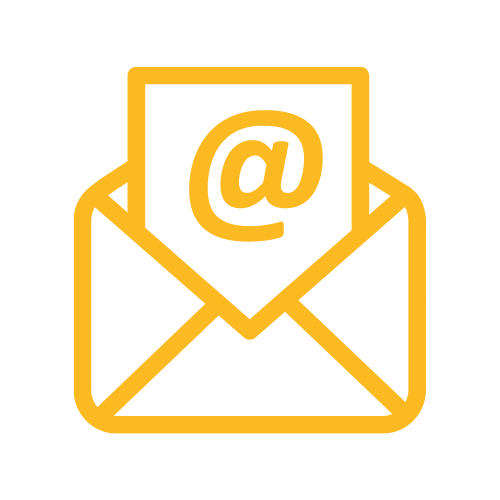 Yellow email icon