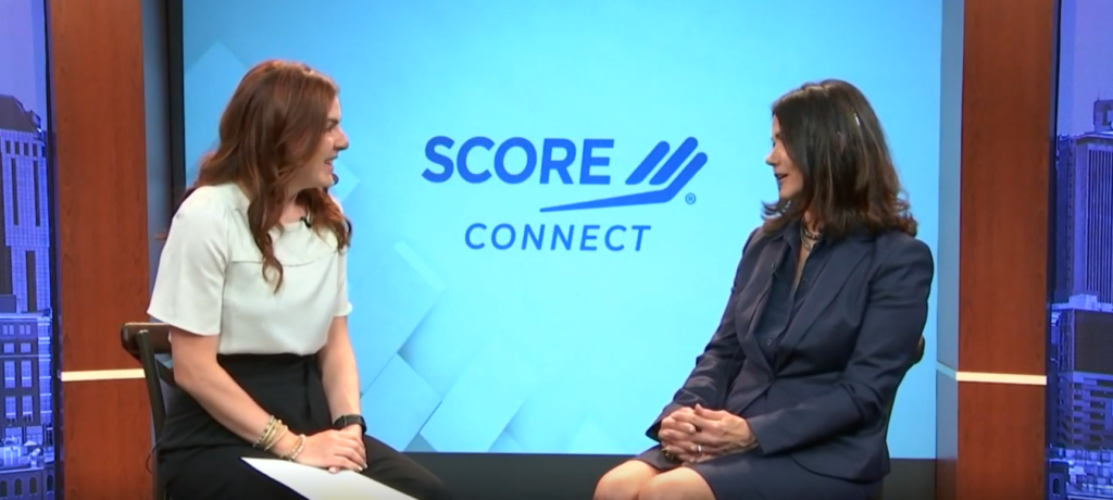 Screenshot of Sherry Deutschmann on SCORE Connect